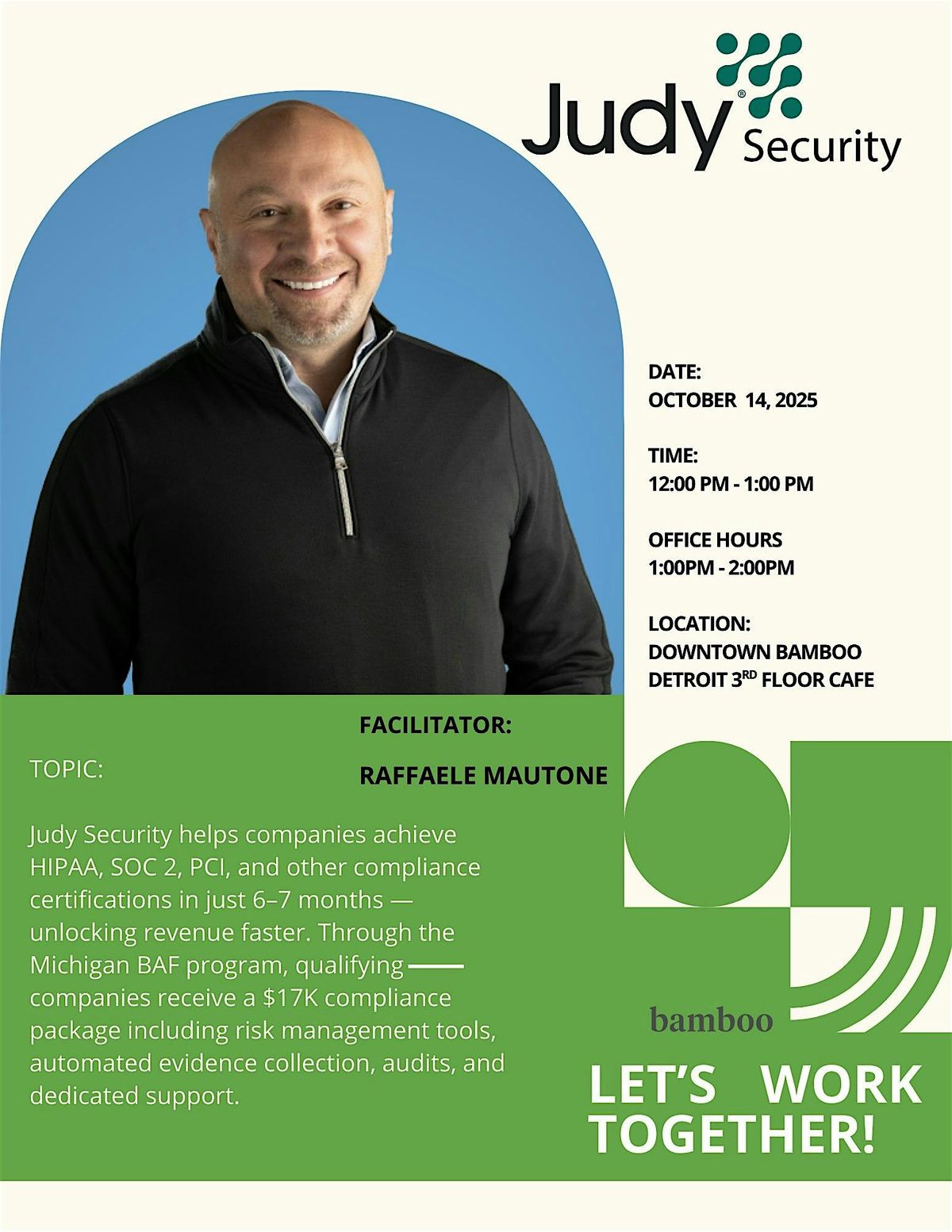 Judy Security: End-to-End Compliance Made Simple
