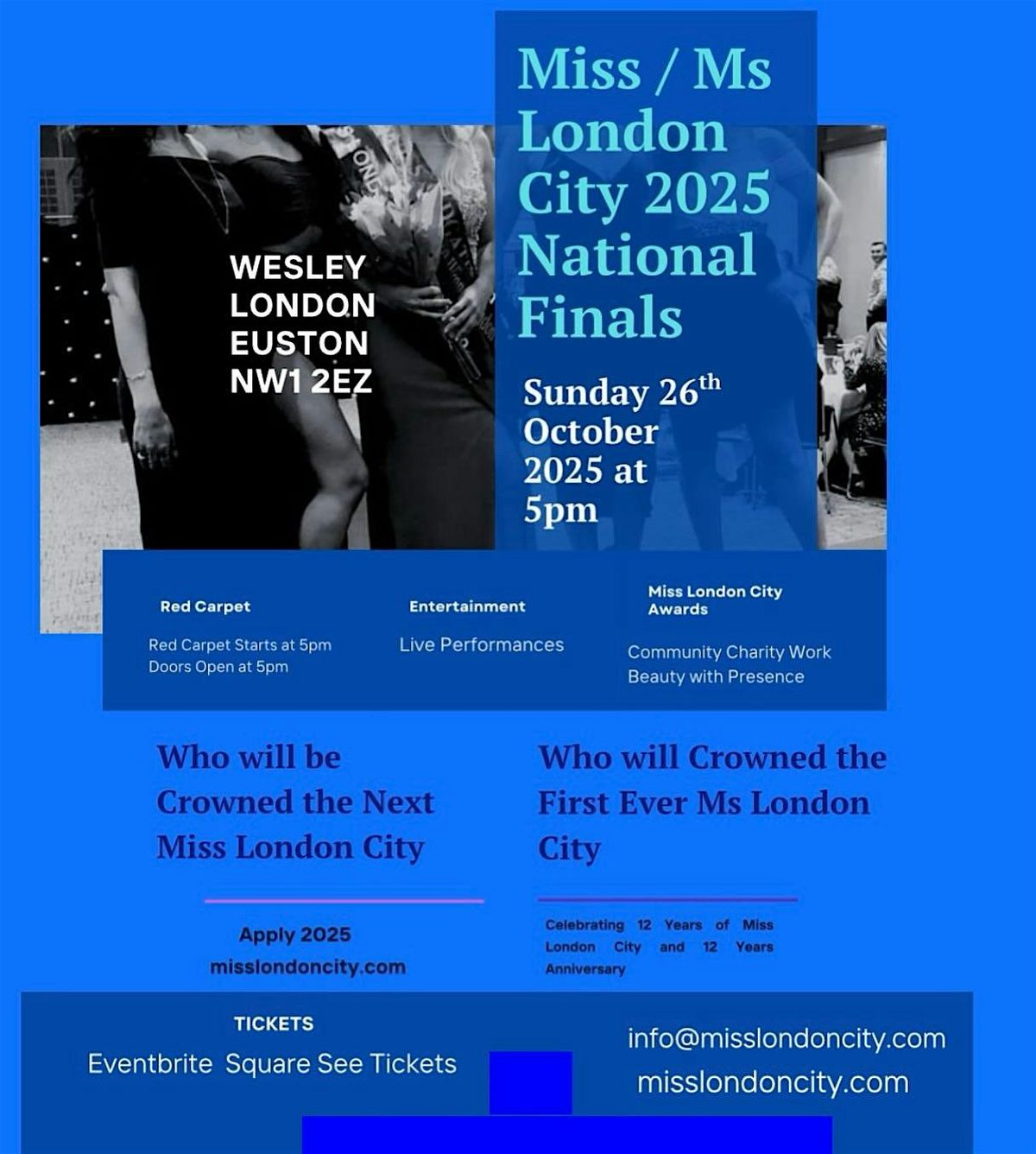 Miss London City 2025 National Finals