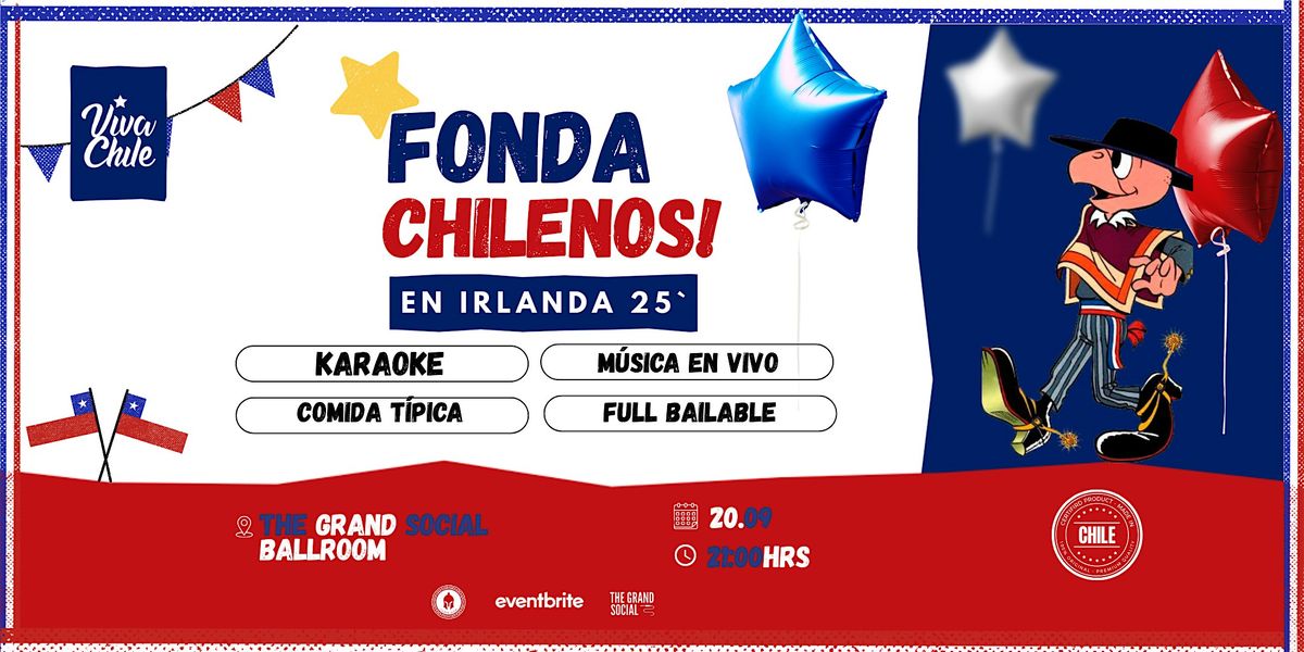 Fonda Chilenos en Irlanda 2025