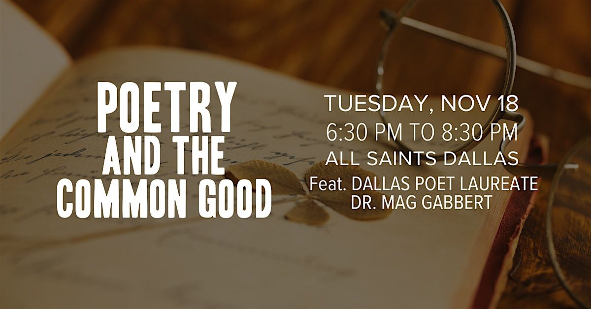 Poetry and the Common Good