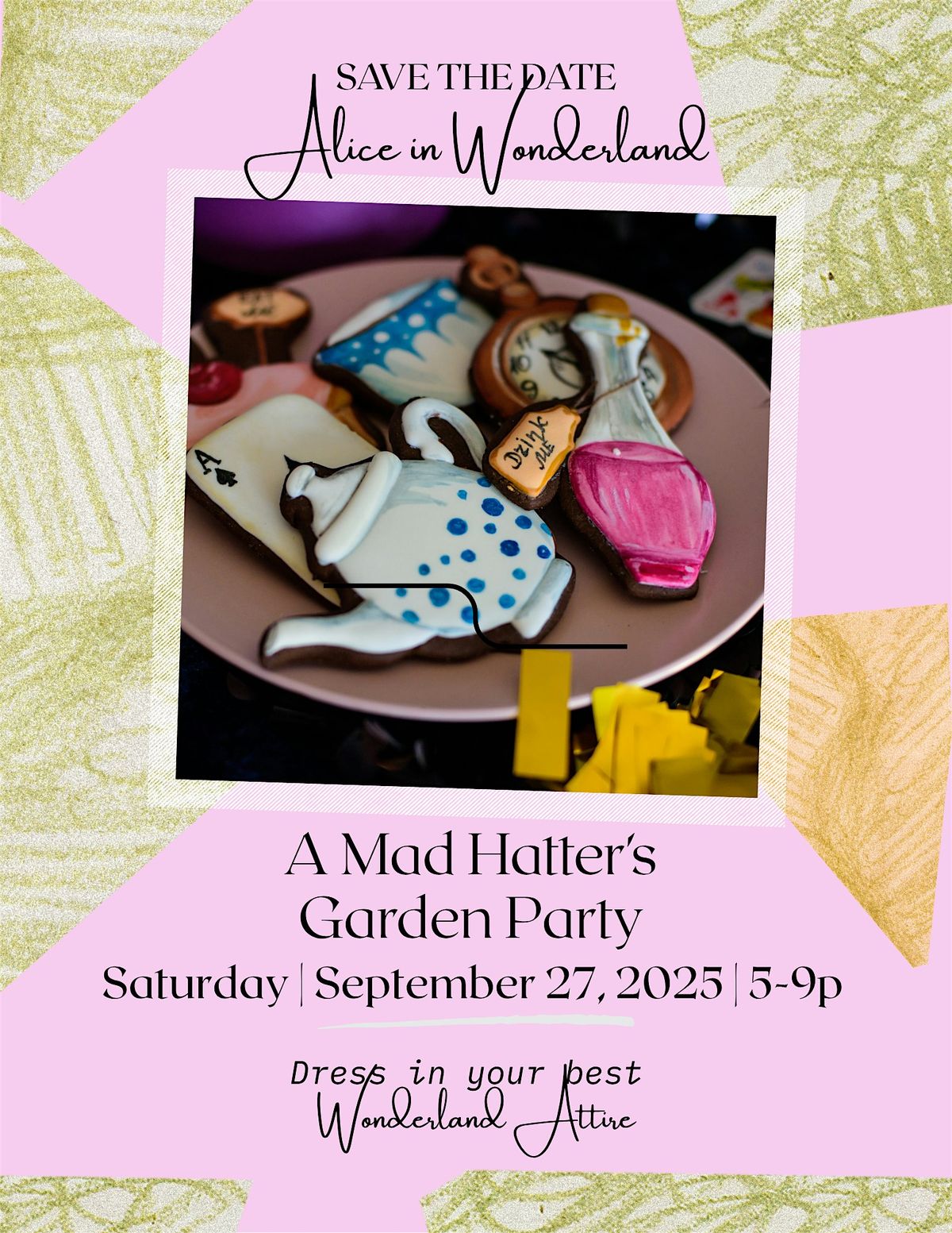 A Mad Hatter's Garden Party