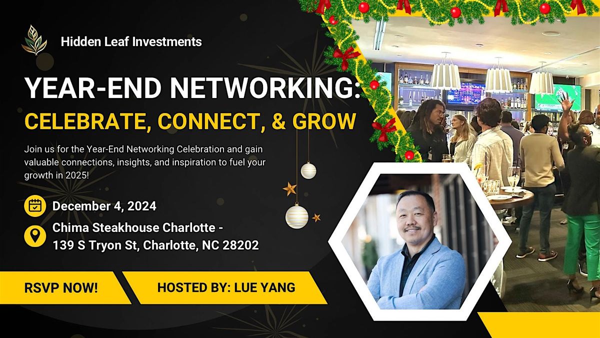 Year-End Networking: Celebrate, Connect, and Grow!