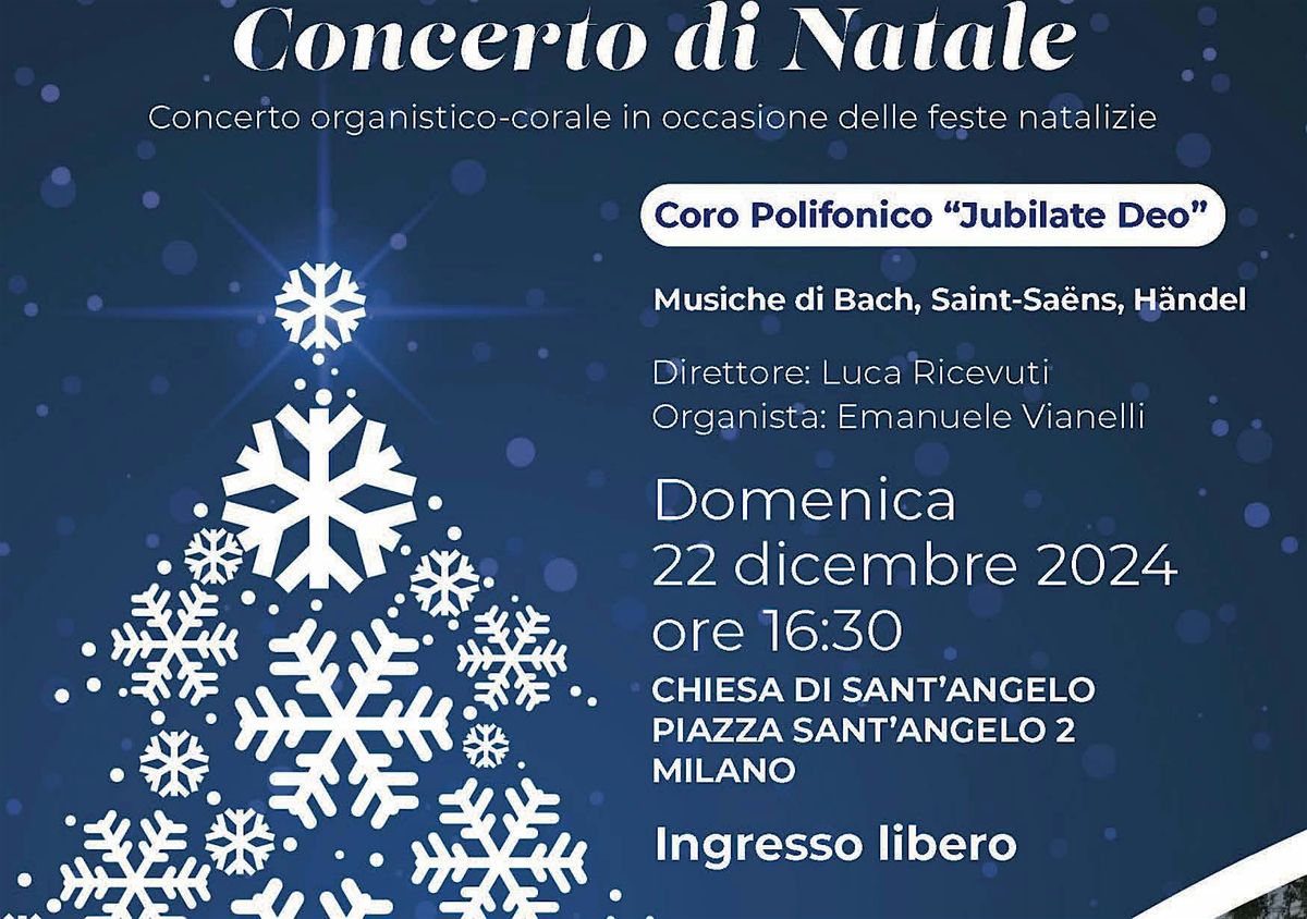 Concerto di Natale Chiesa Sant'Angelo - Milano