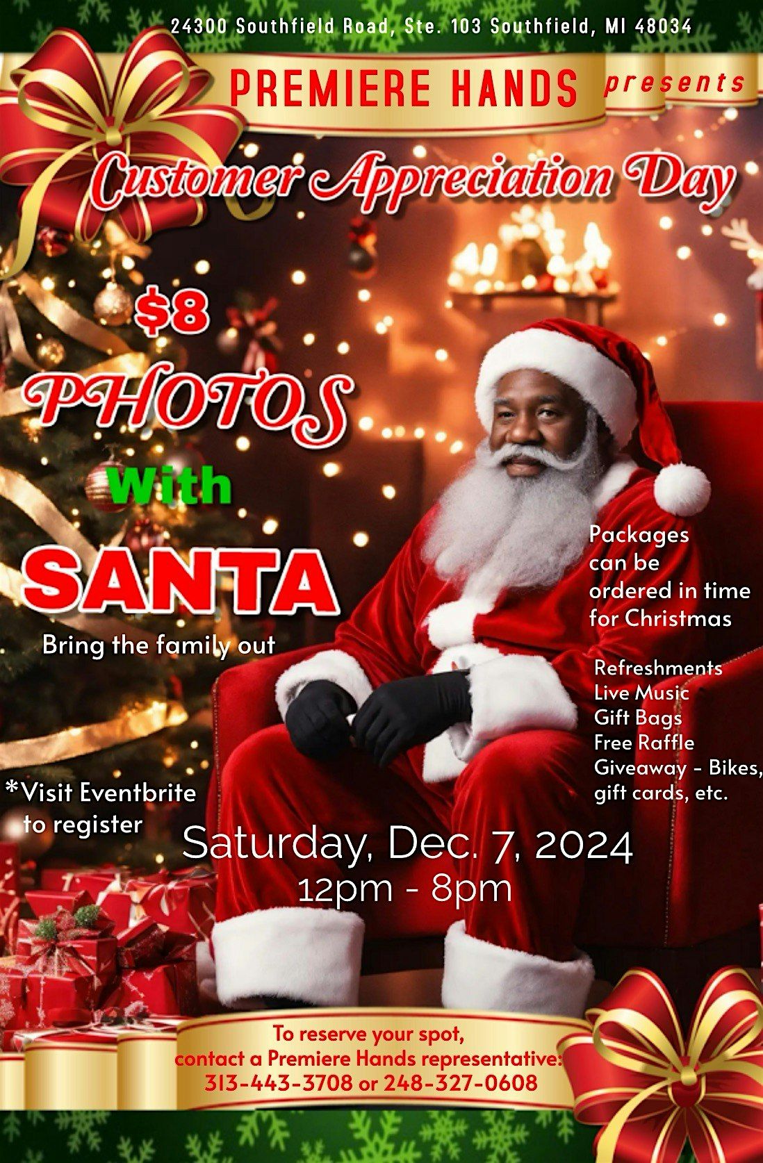 PHOTOS WITH SANTA