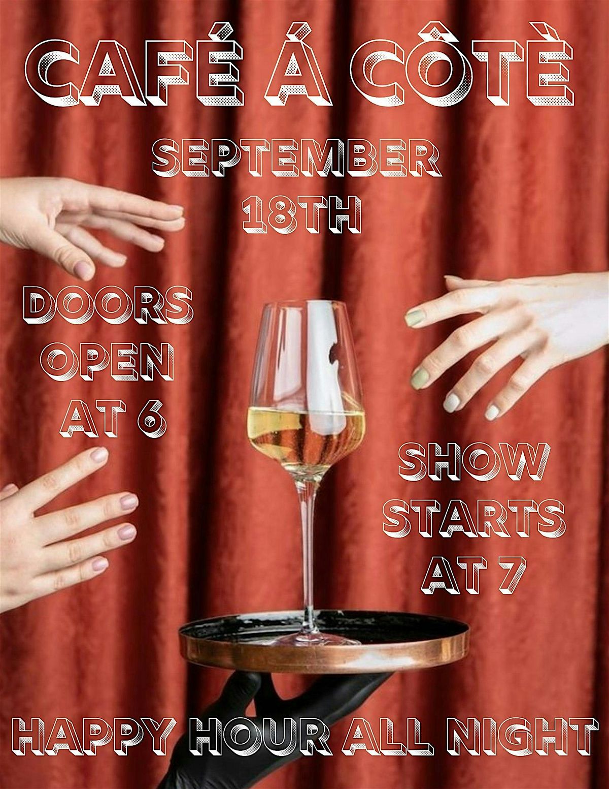 Copy of Comedy at Caf\u00e9 \u00c0 C\u00f4t\u00e9
