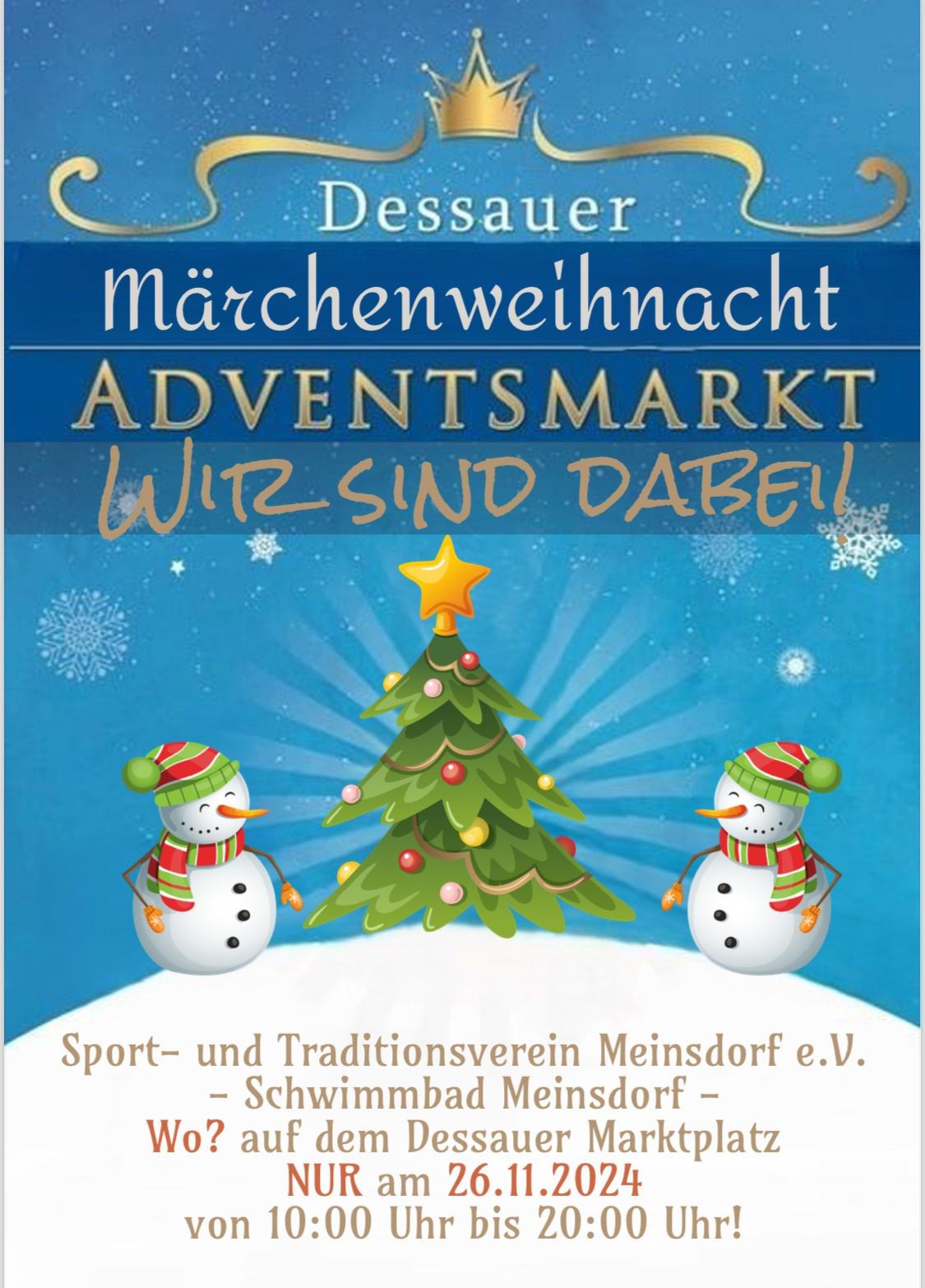 Der Dessauer Weihnachtsmarkt