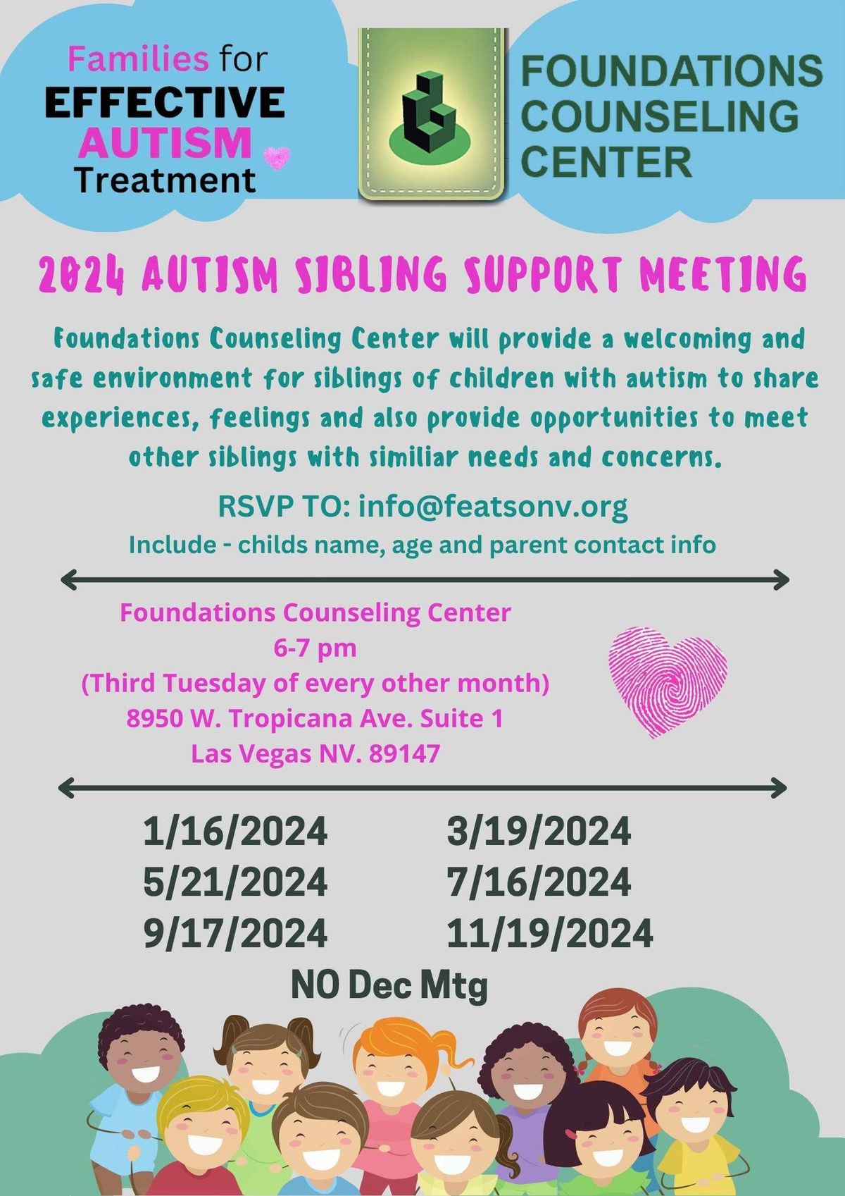 FEAT - Autism Sibling Support Meeting