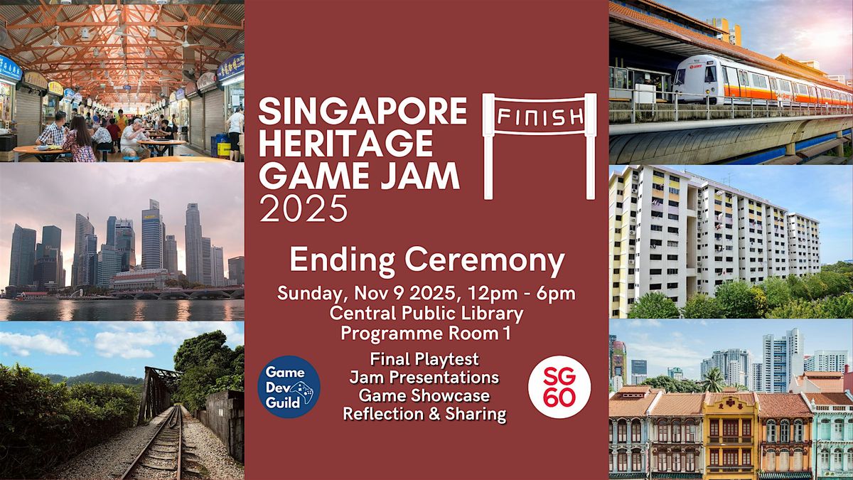 Singapore Heritage Game Jam 2025: Ending Ceremony