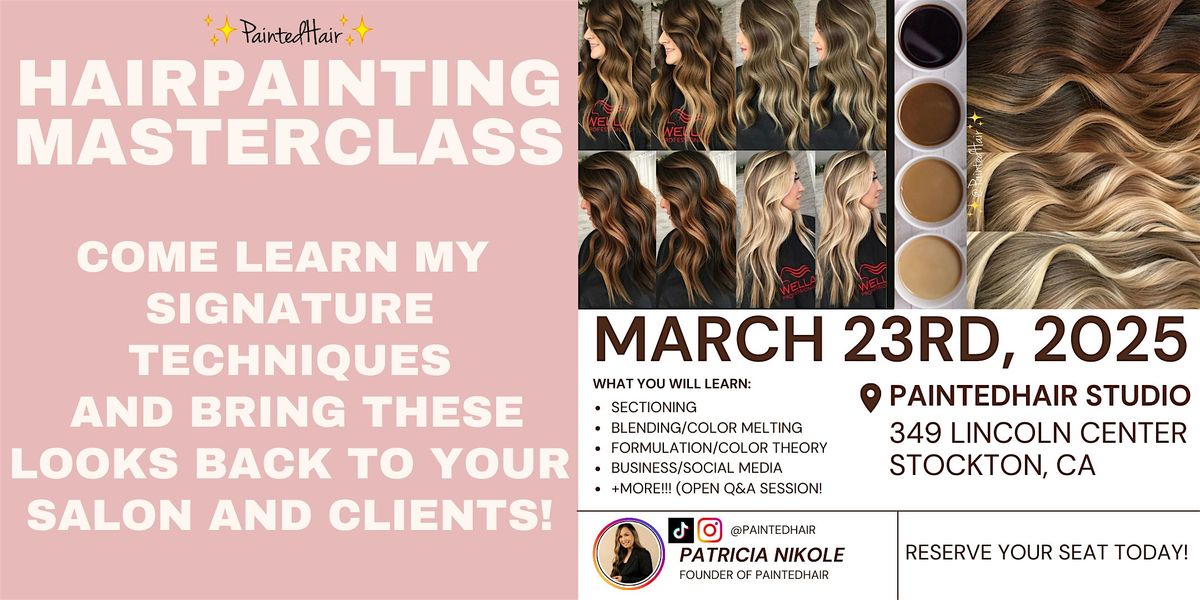 PaintedHair Demo Class (Look & Learn) March 23rd, 2025