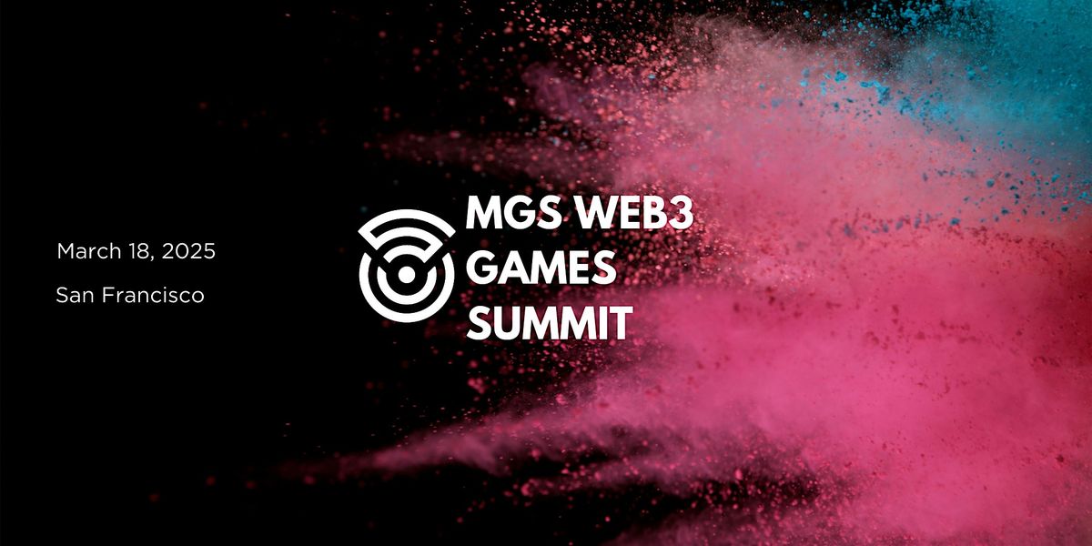 MGS: WEB3 Games  Summit