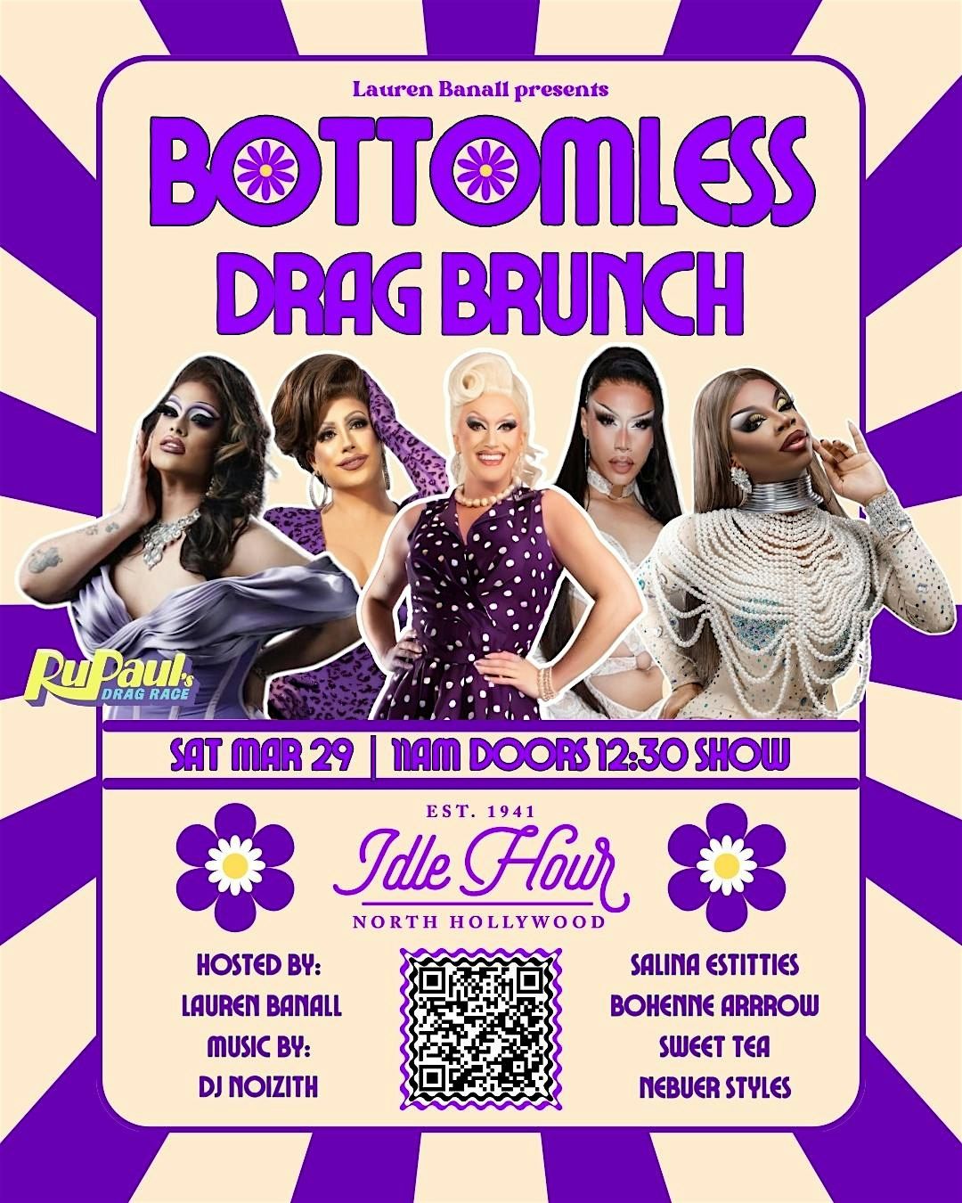 Bottomless Drag Brunch! 3\/29