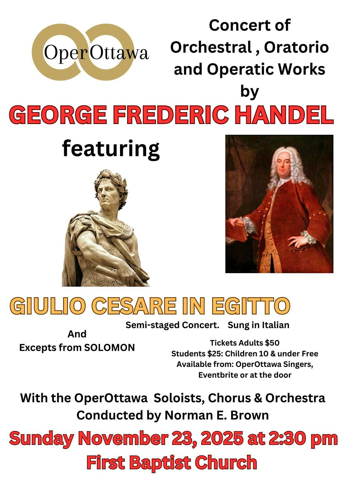 HANDEL\u2019s GIULIO CESARE IN EGITTO