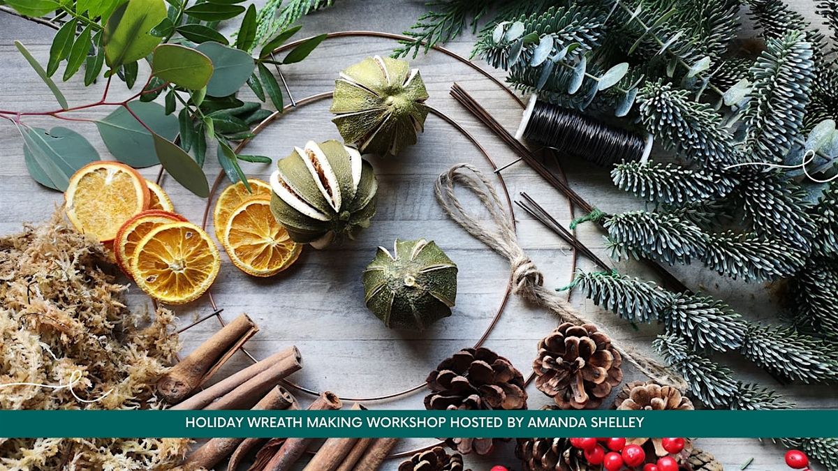 Wreath Making Workshop at Blackwater Gallery