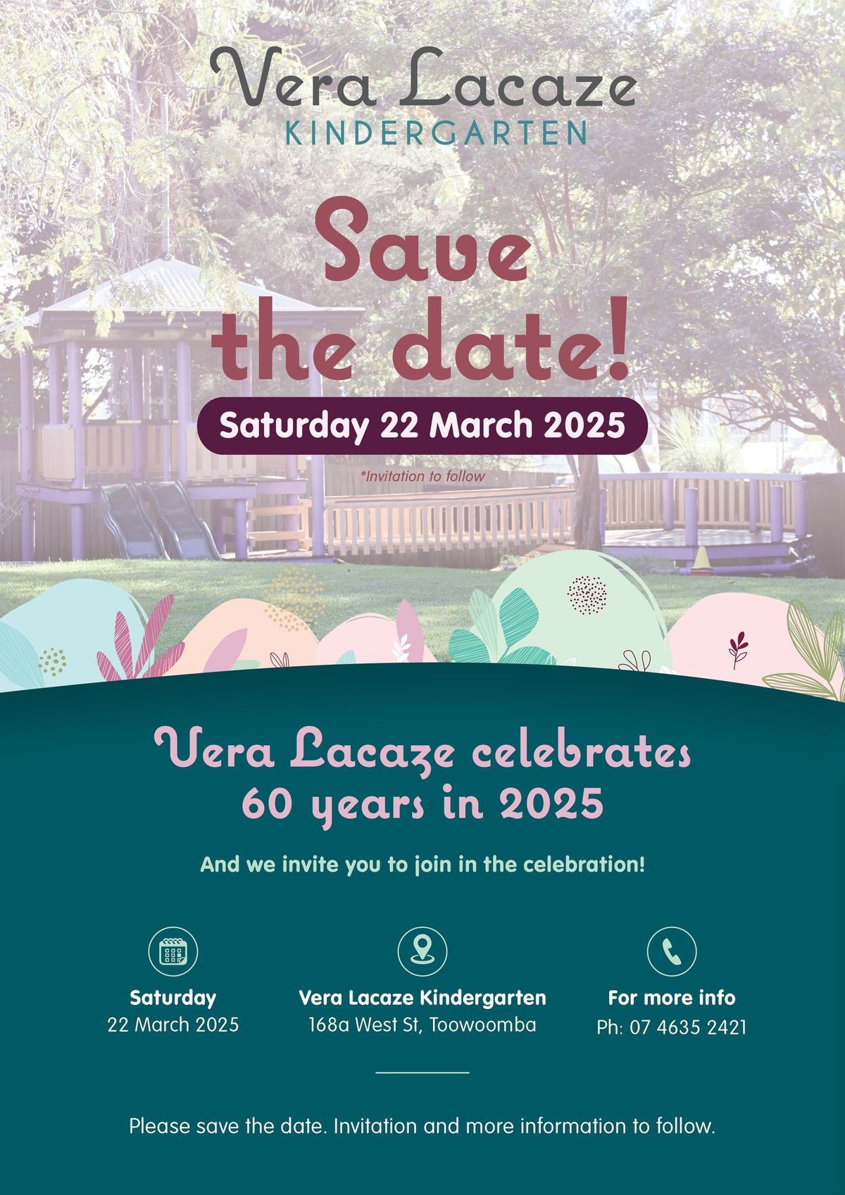 Vera Lacaze Kindergarten 60th Anniversary Celebration