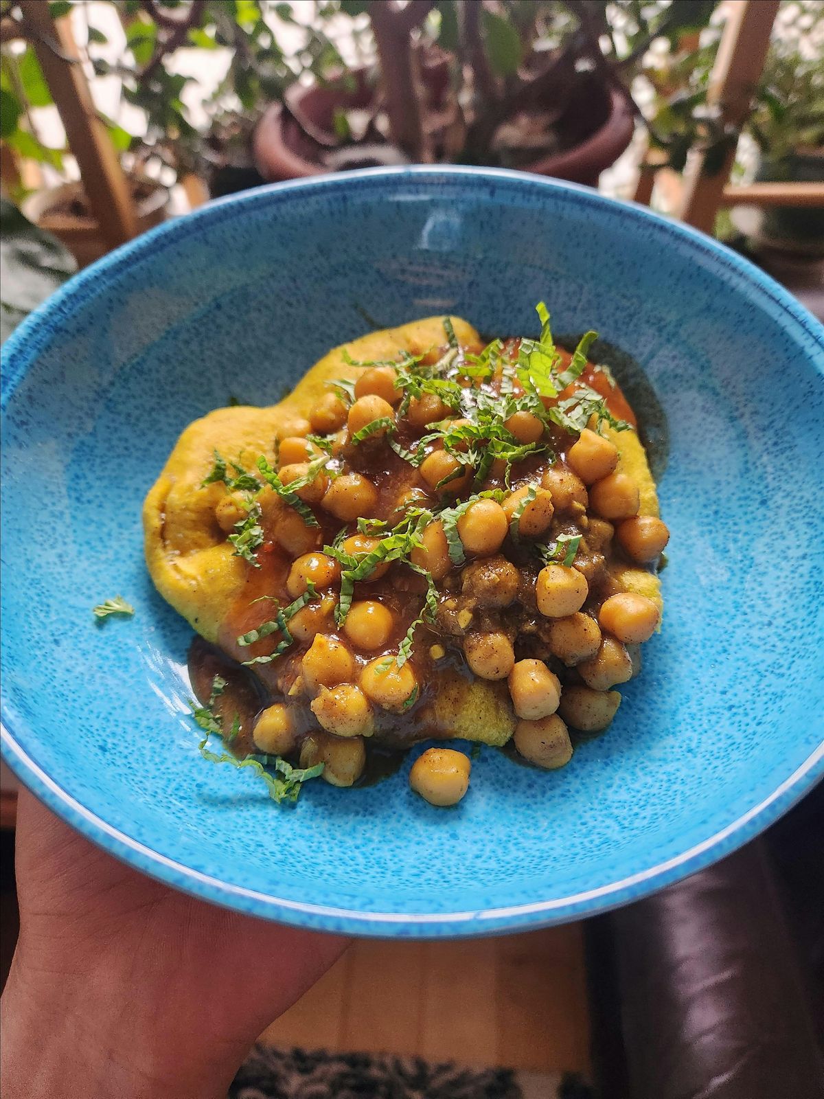 One Class, One Dish: Trinidadian Doubles with Curried Chickpeas