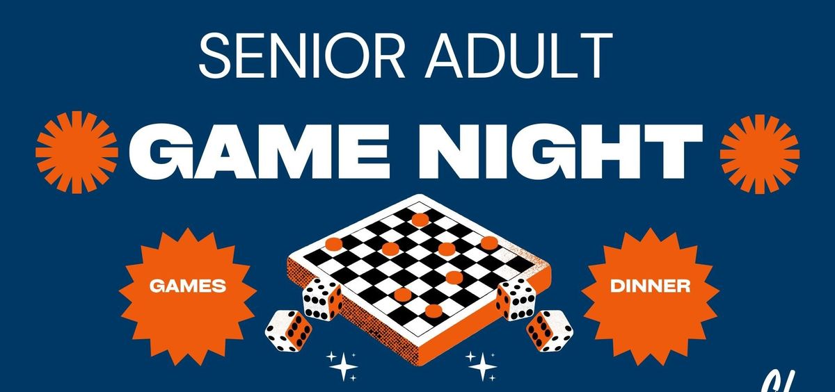 SSBC Seniors Supper & Game Night