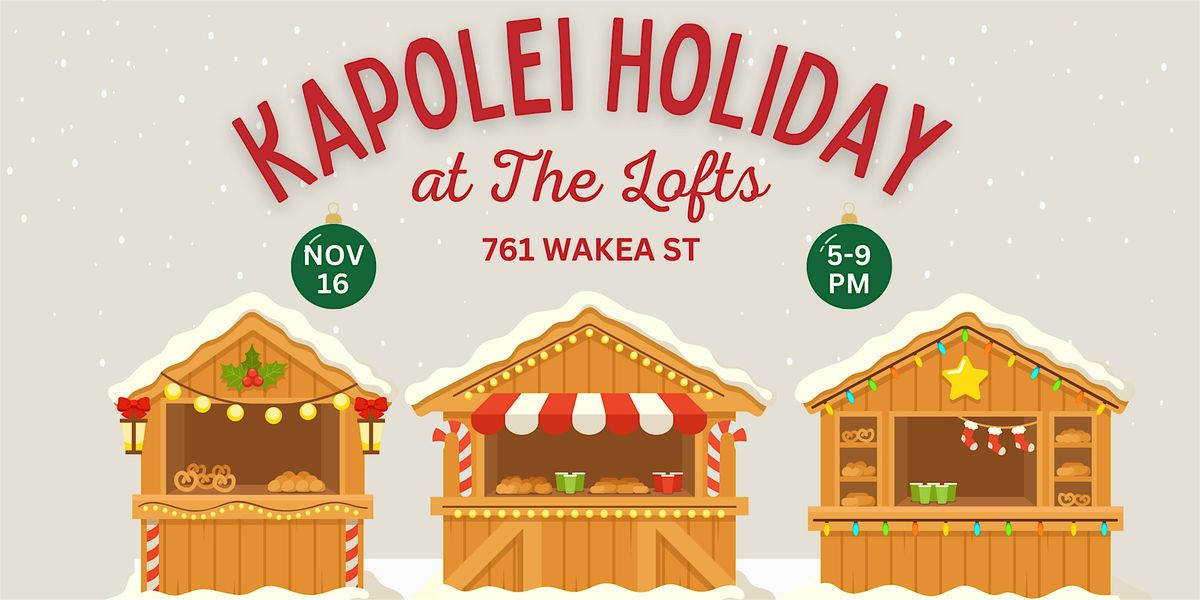 Kapolei Holiday At The Lofts