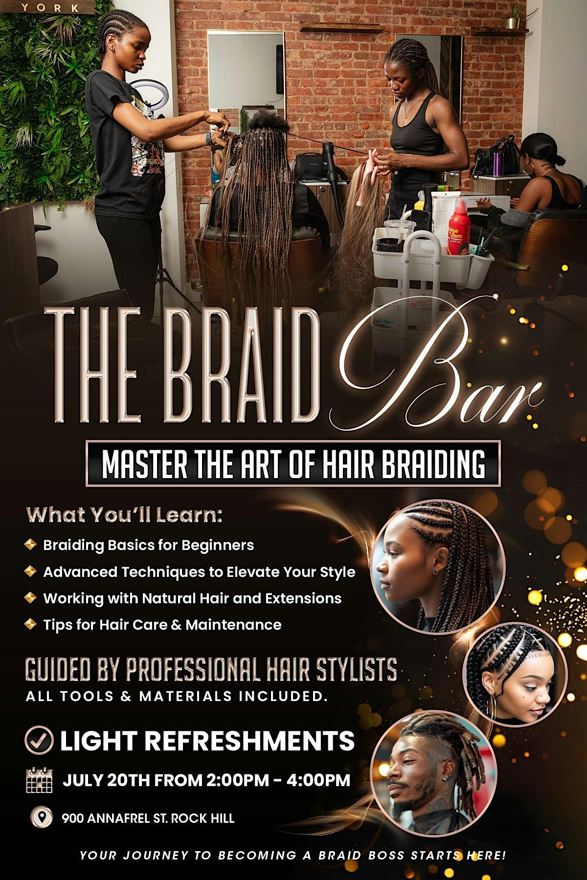 The Braid Bar Workshop