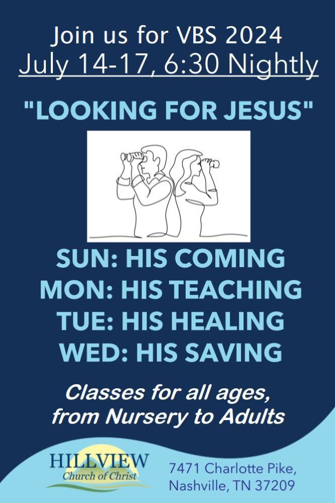 VBS: Looking For Jesus