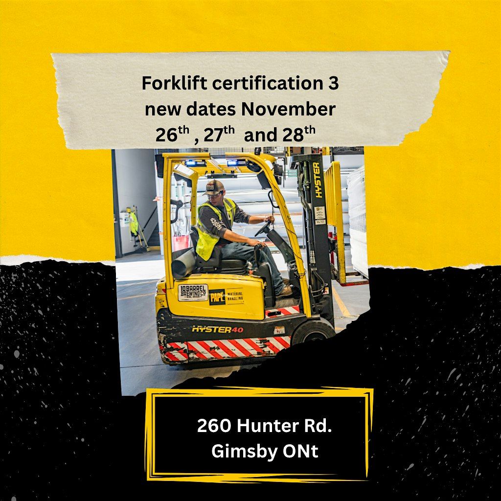 Forklift Certification