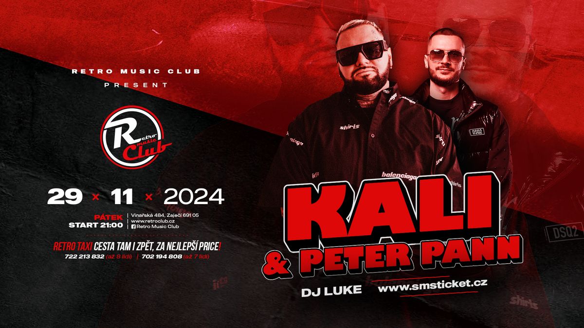 KALI & PETER PANN | 29.11.2024 | Retro Music Club 