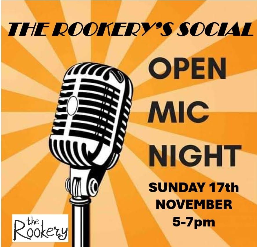 Open Mic Night @ The Rookery