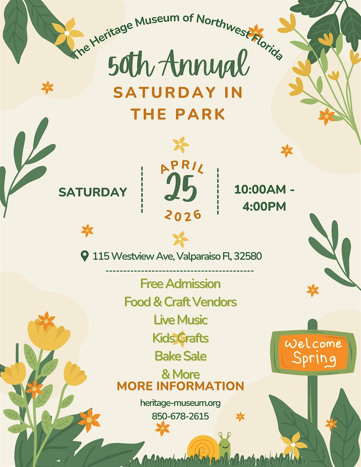 50th Annual Saturday In The Park