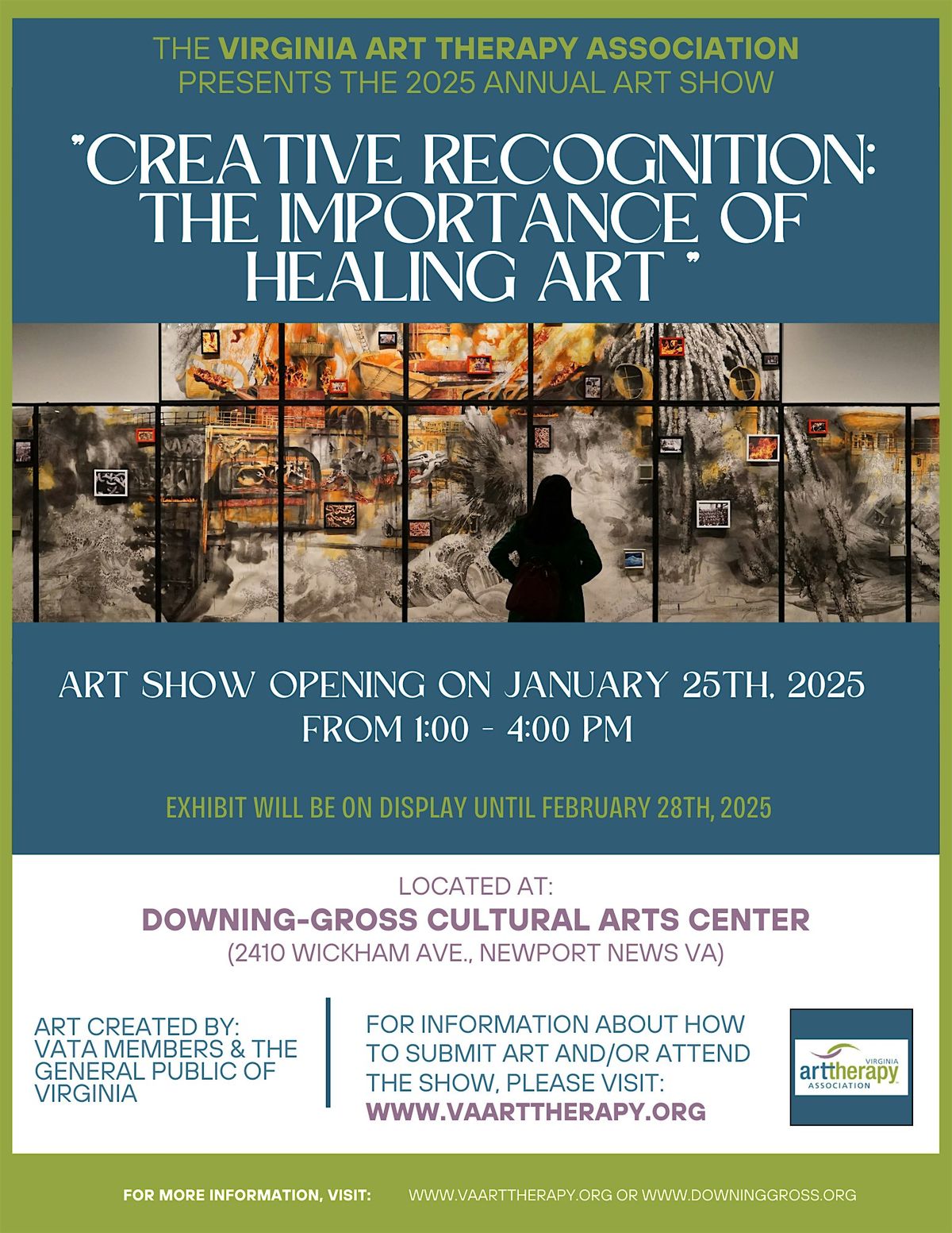 VATA Art Show Opening- Creative Recognition: The Importance of Healing Art