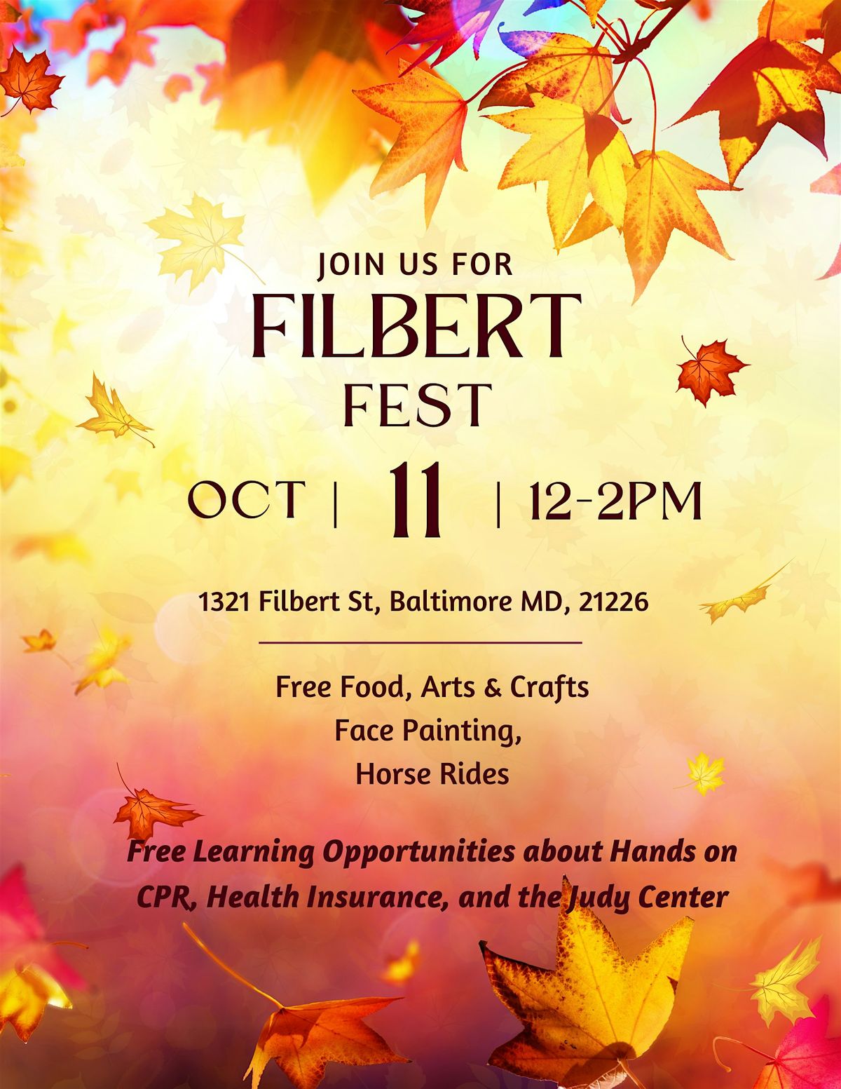 Filbert Fest