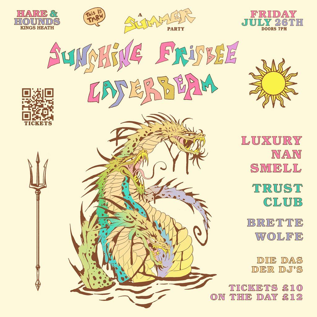 Sunshine Frisbee Laserbeam presents: A Summer Party!