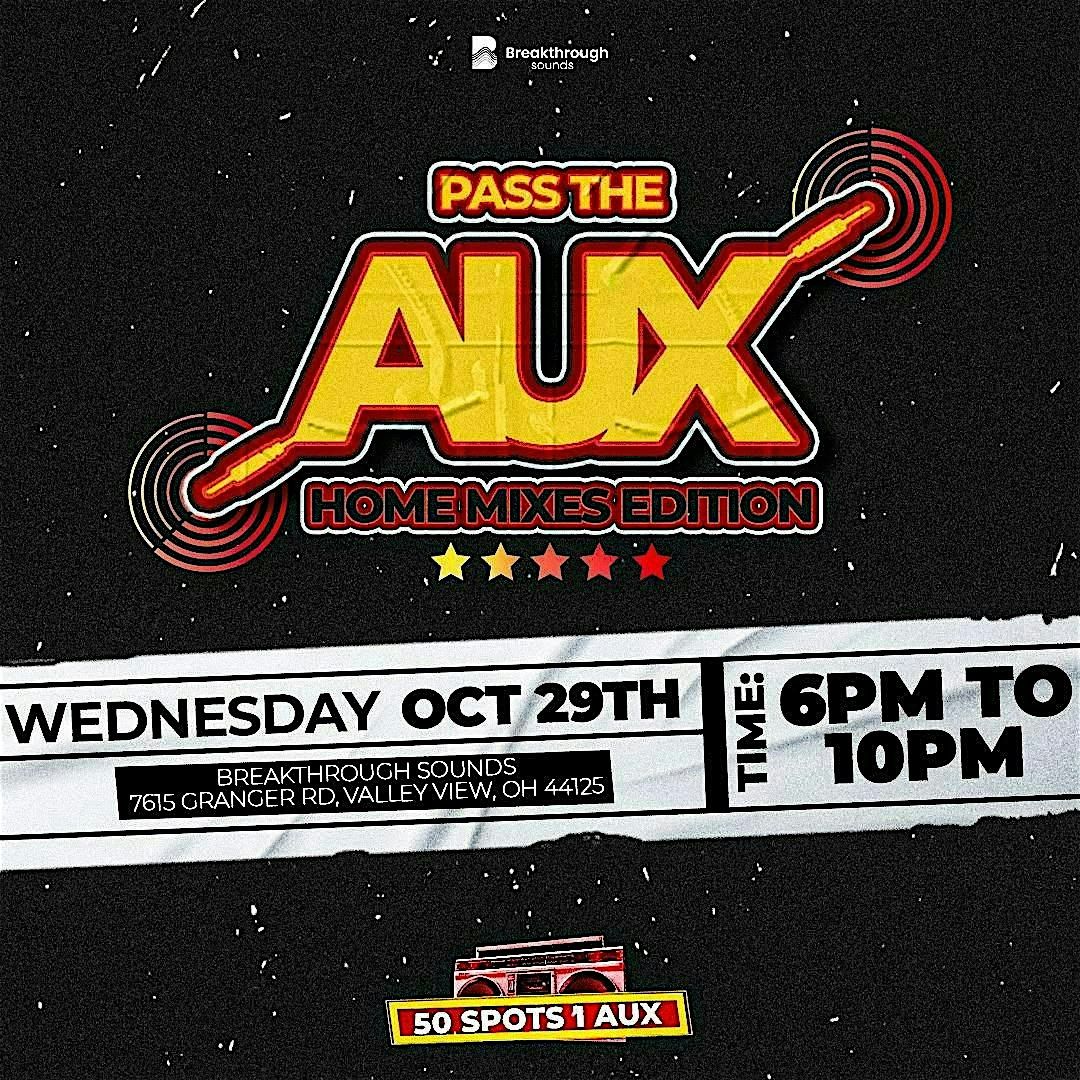 Pass The Aux Music Showcase