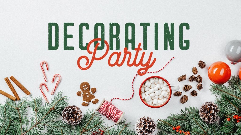 Decked Out Decorating Party