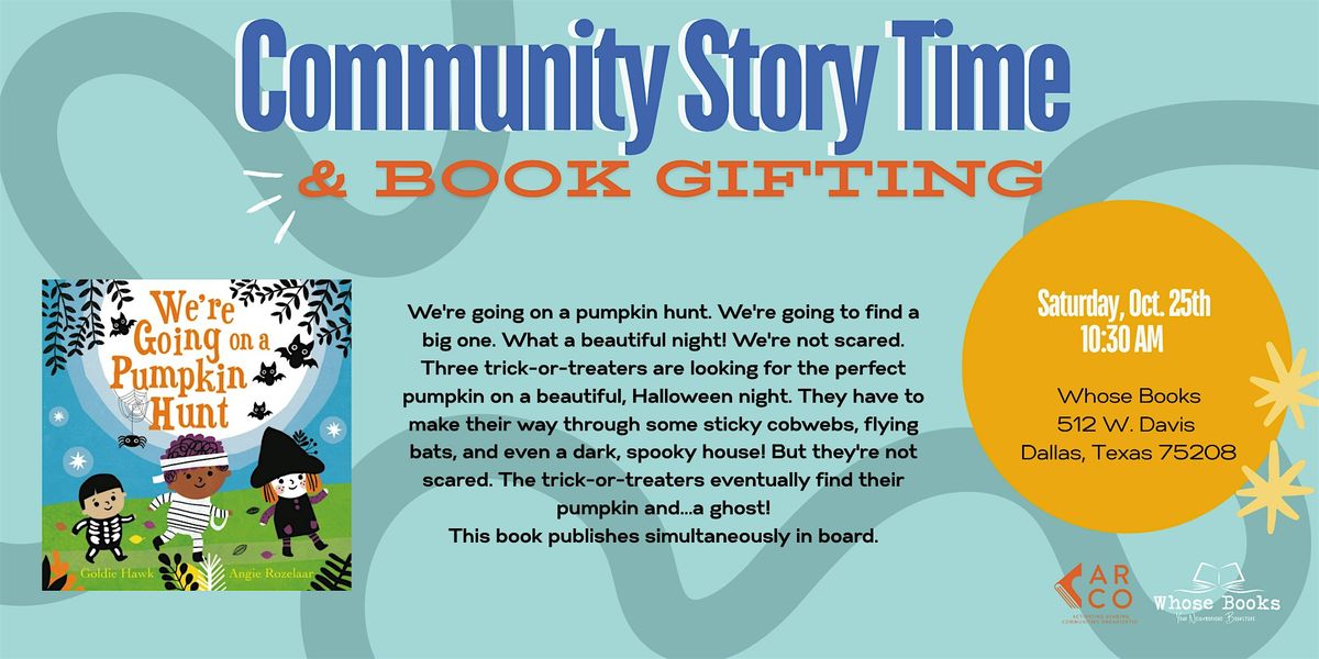 Community Story Time & Book Gifting