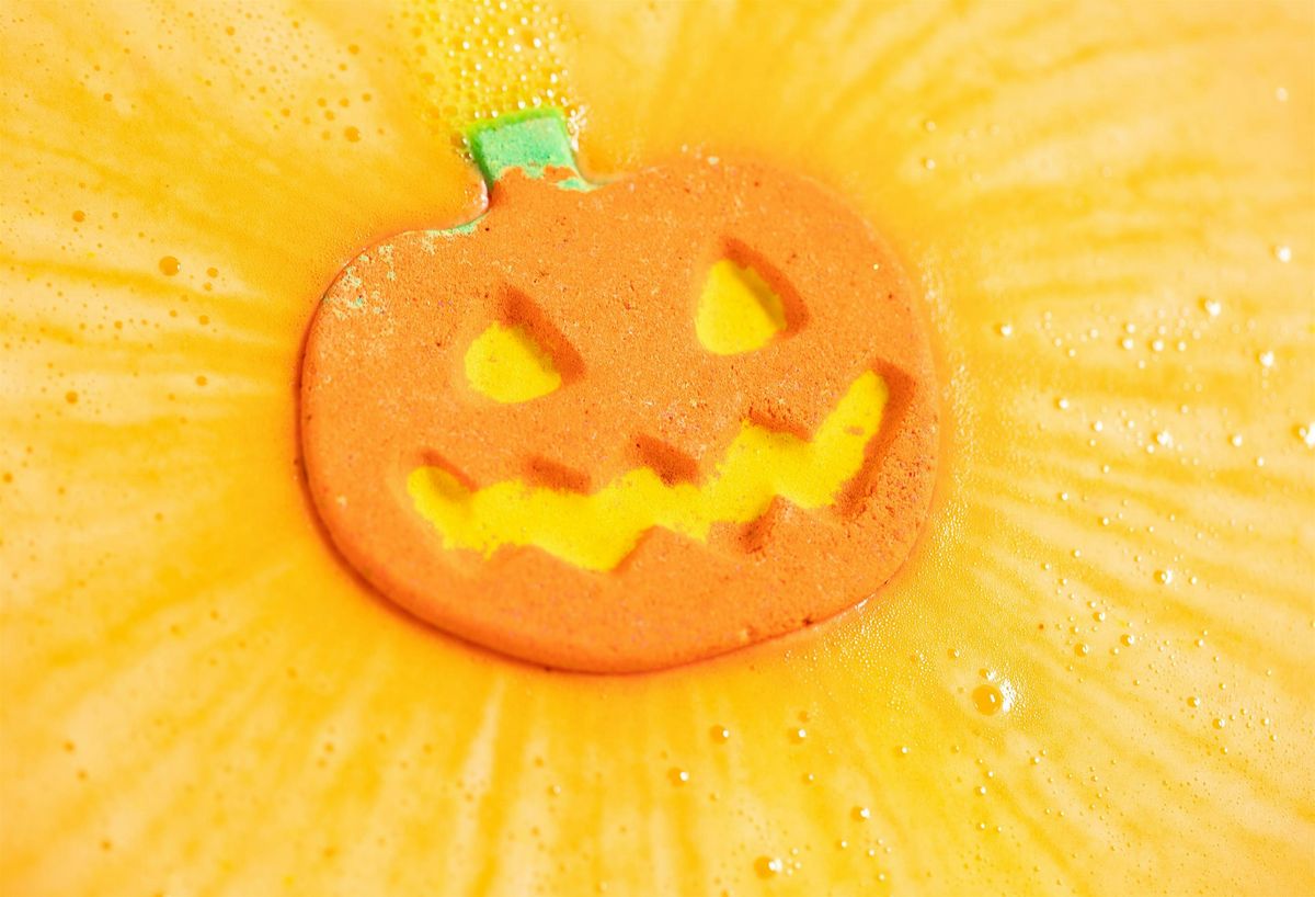 Punkin Pumpkin Bath Bomb Workshop at Lush Bromley