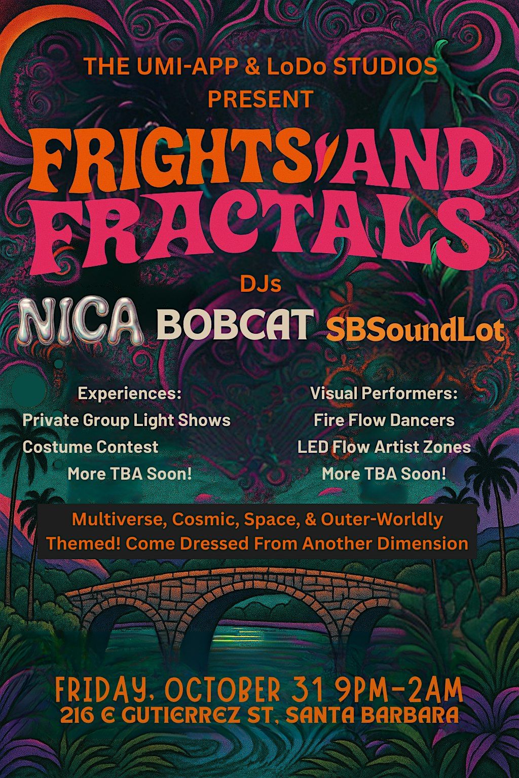 Frights & Fractals - A Psychedelic Halloween Party