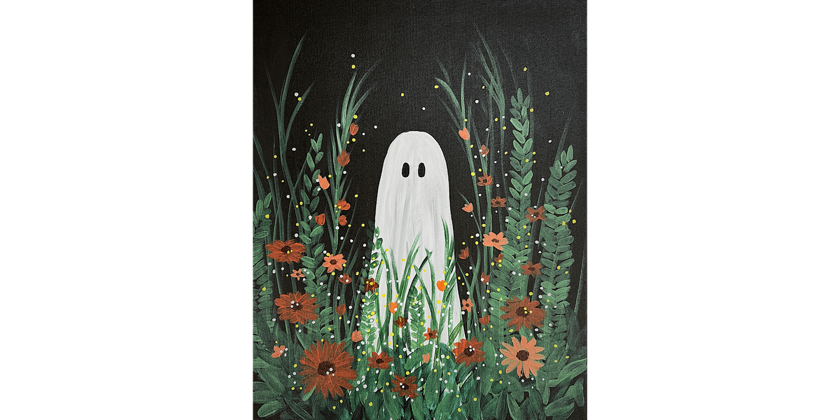 Boo-tiful Blooms - Paint and Sip in Houston | Classpop!\u2122