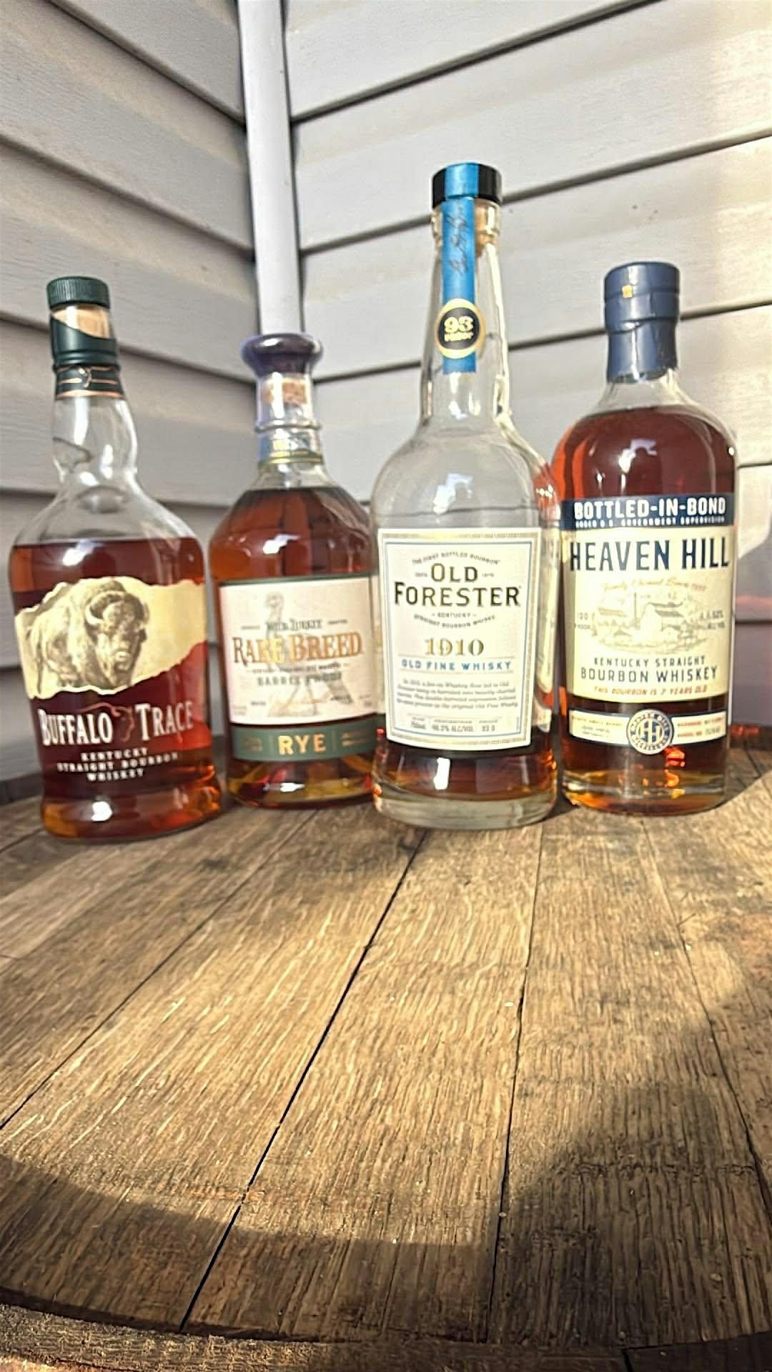 Buffalo Trace Bourbon Tasting