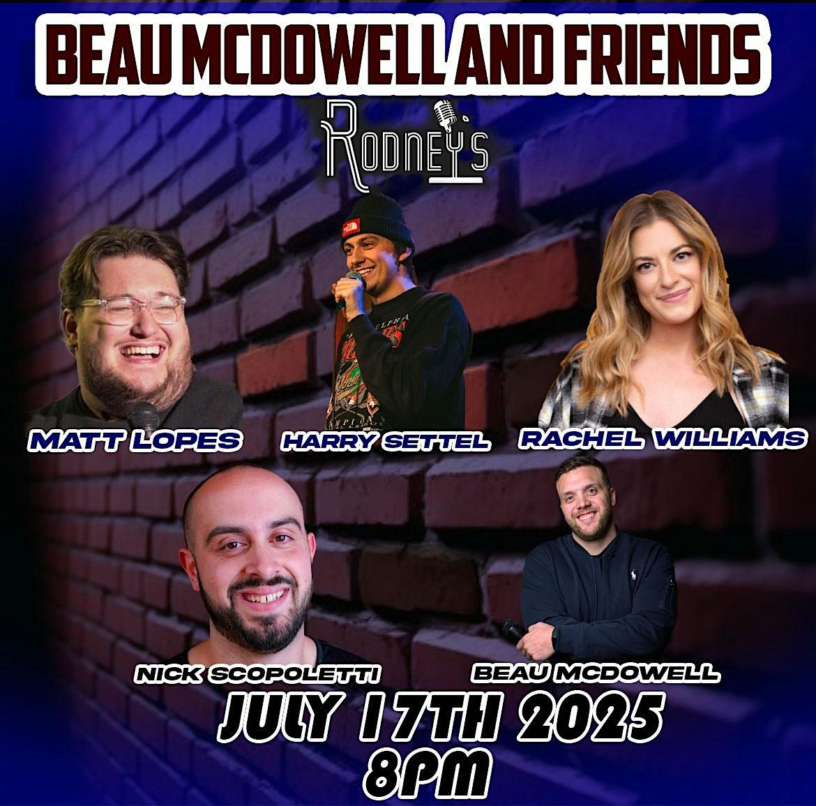 Beau Mcdowell and Friends! Featuring Harry Settel, Rachel Williams and ...