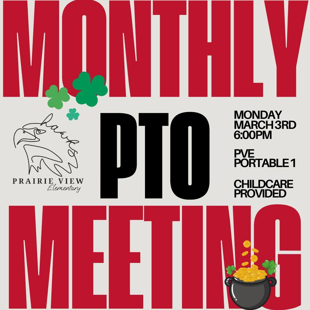 March PTO Meeting