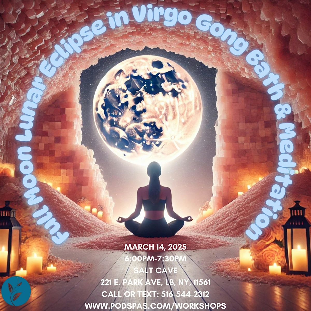 Full Moon Lunar Eclipse in Virgo Gong Bath & Meditation