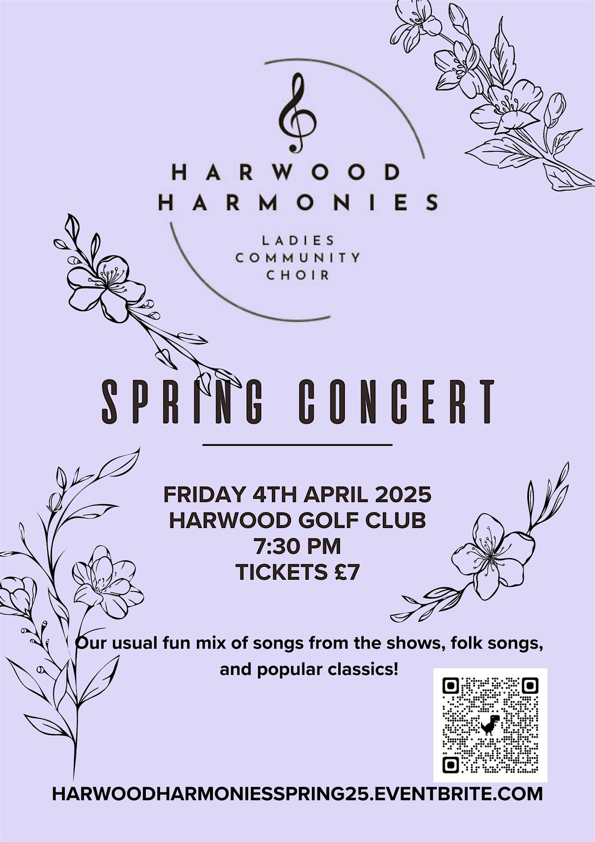 Harwood Harmonies 2025 Spring Concert