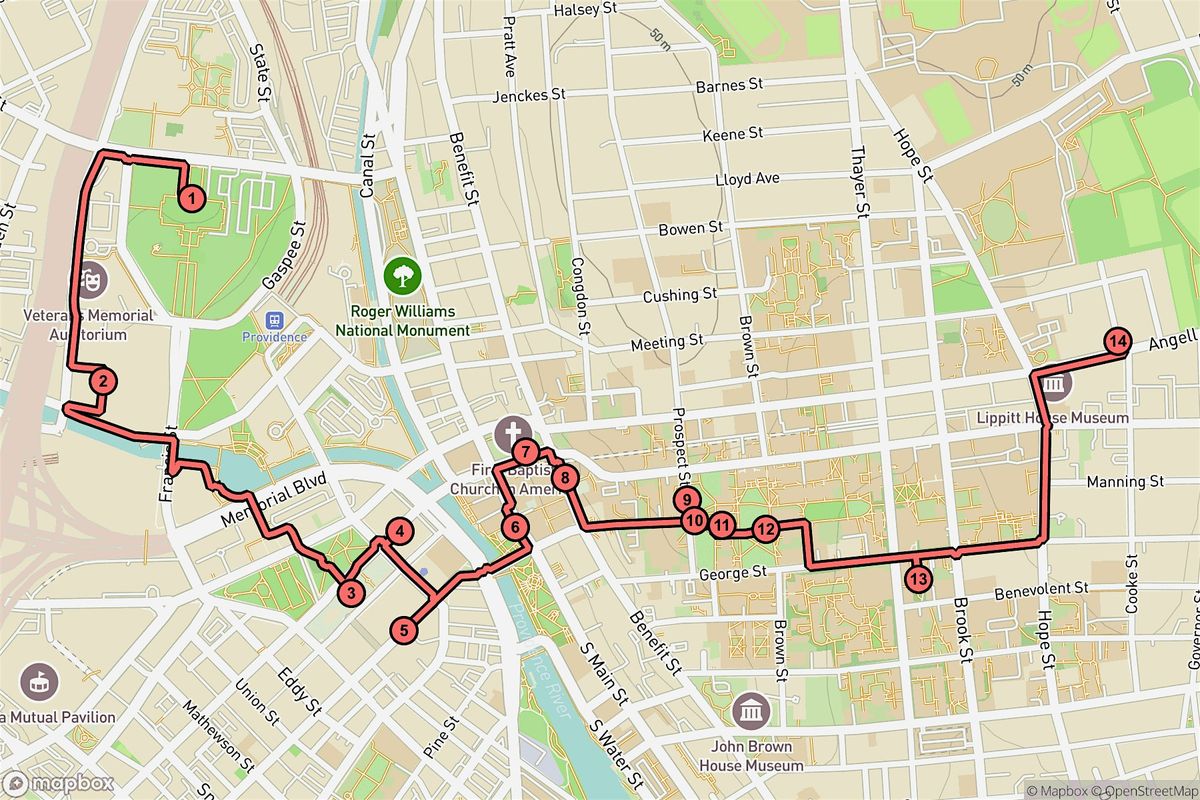 Providence Audio Tour: From Steeples to Statehouse Stories