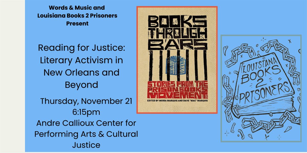 Reading for Justice: Literary Activism in New Orleans and Beyond