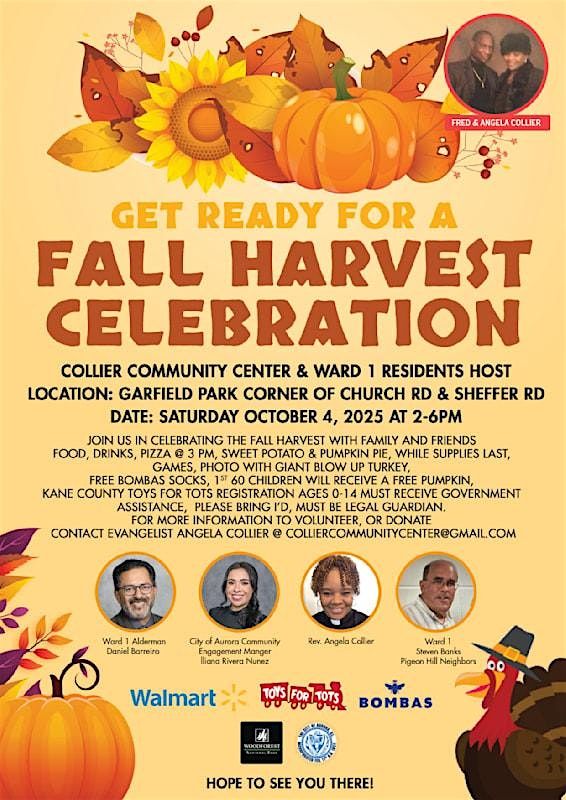FALL HARVEST CELEBRATION