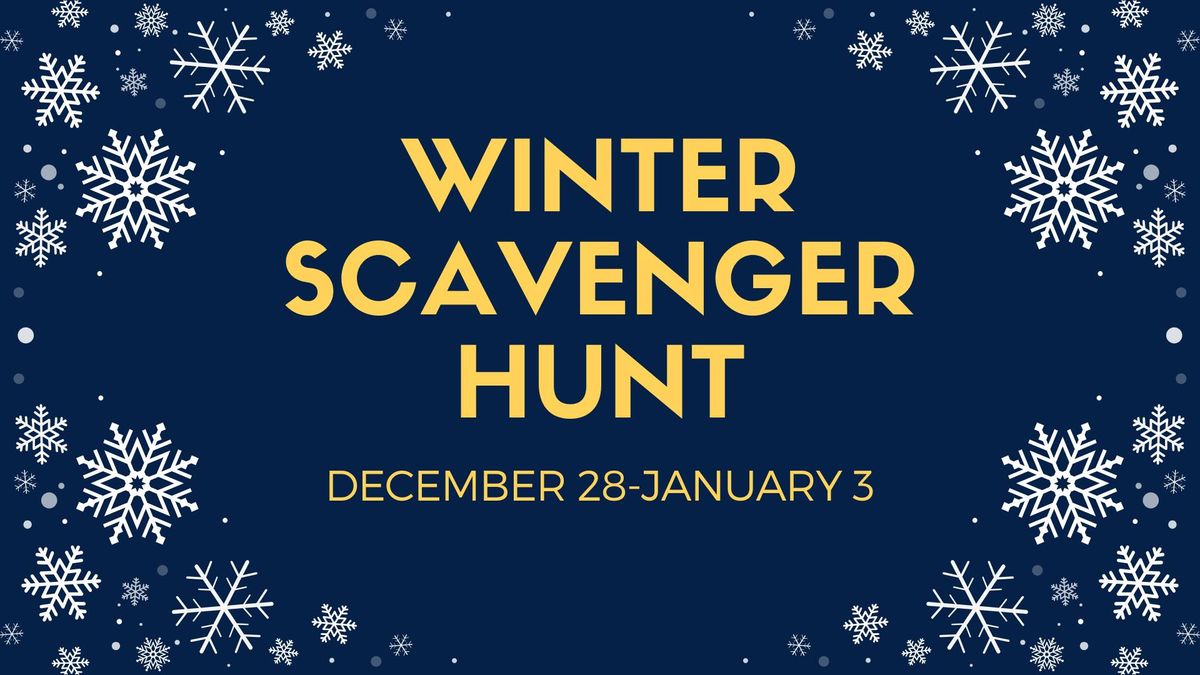 Winter Scavenger Hunt