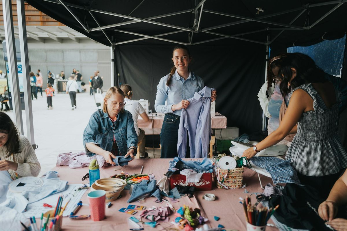 Shirt up-cycling workshop with Grandpa's Shirts