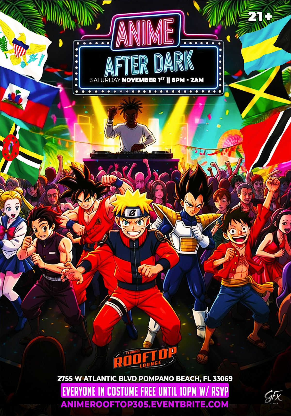 ANIME AFTER DARK - HALLOWEEN WEEKEND COSTUME PARTY