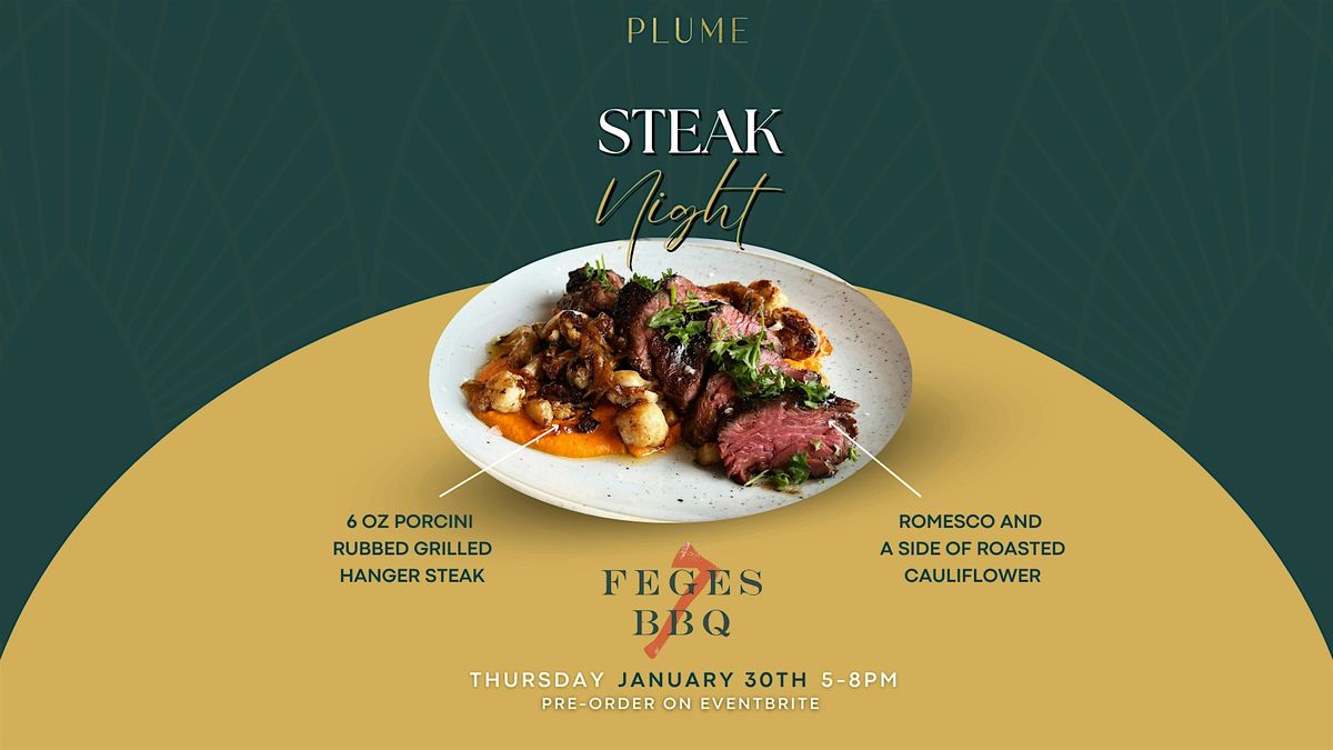 A Night with Plume x Feges BBQ: Exclusive Dinner Experience