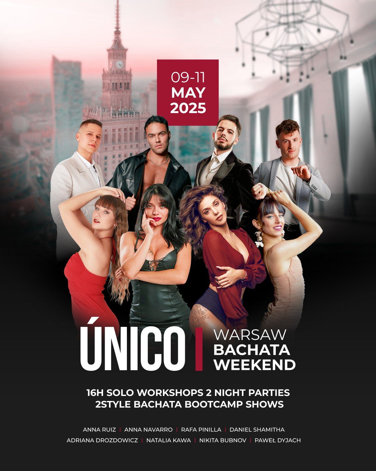 \u00danico Bachata Weekend 9-11.05.2025! \u2764\ufe0f