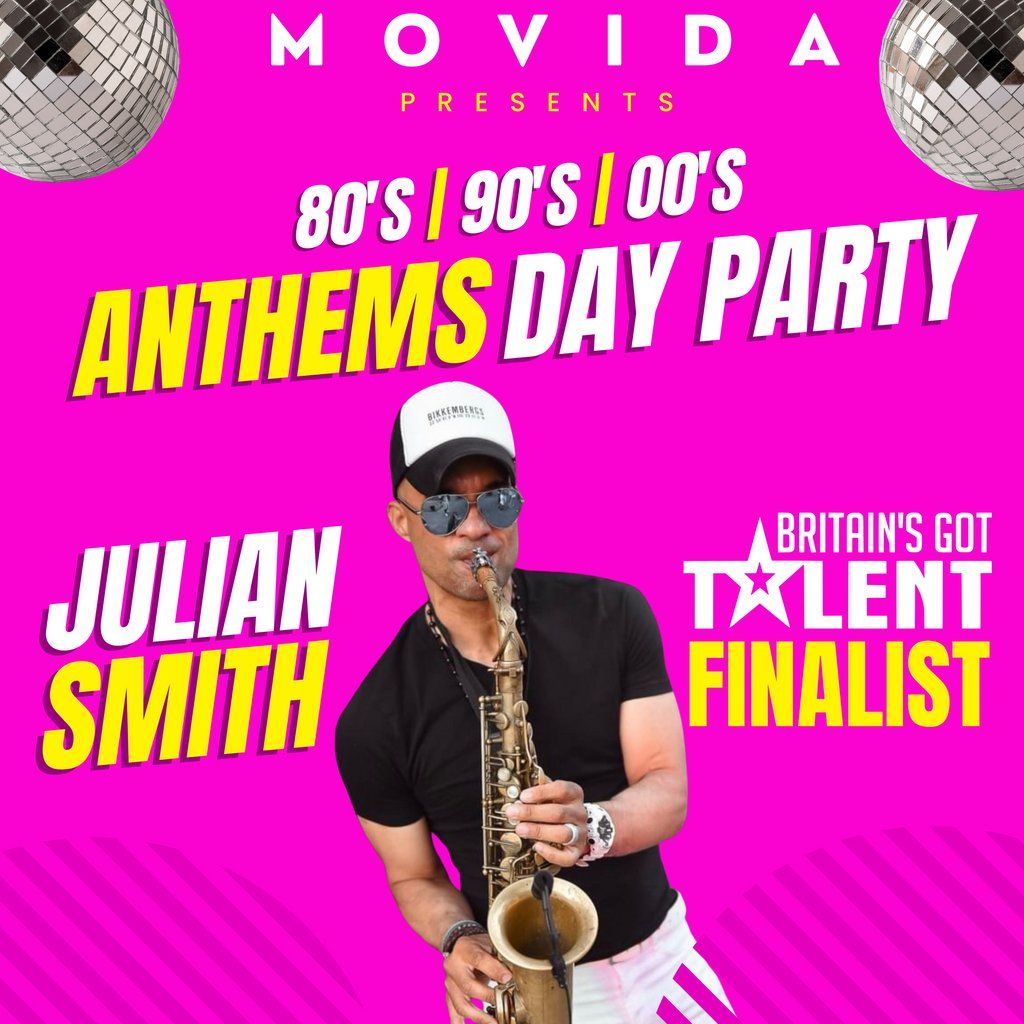 MOVIDA 80s, 90s & 00s Day Party, Saturday 30th August, 3-8pm